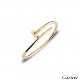 Cartier Yellow Gold Plain Juste Un Clou Bracelet Size 16 B6048216 Cartier Yellow Gold Plain Juste Un Clou Bracelet Size 16 B6048216